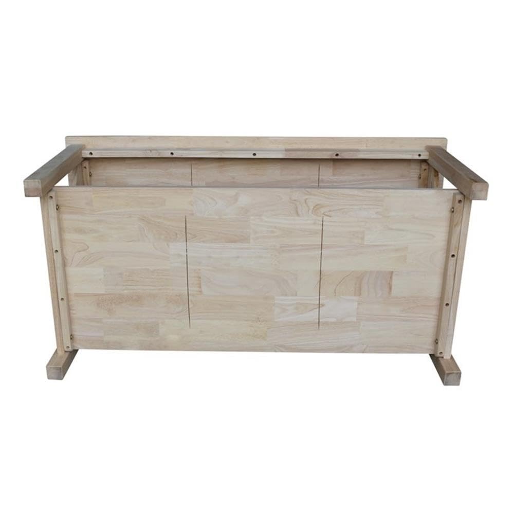Unfinished Solid Wood Coffee Table S91911