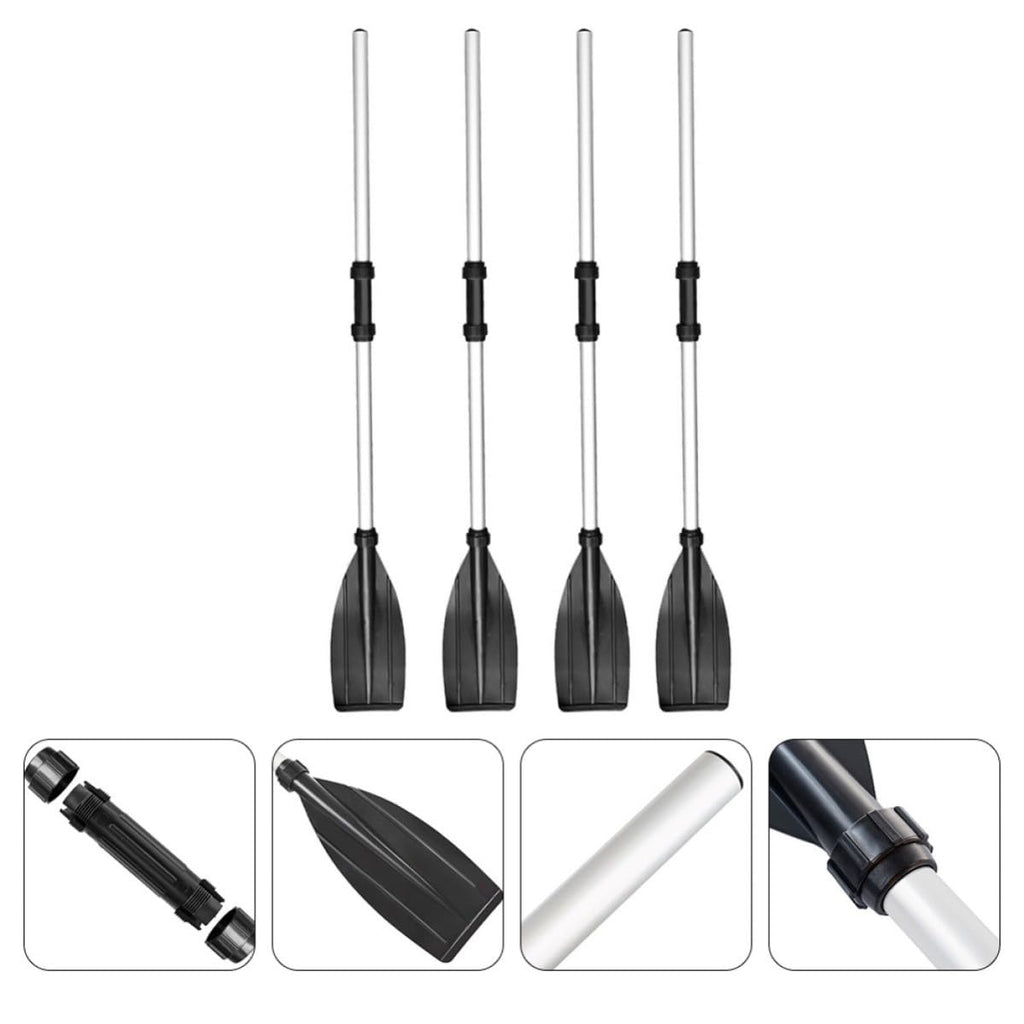Boat Paddle Detachable Aluminum Alloy 2 Pairs J343448
