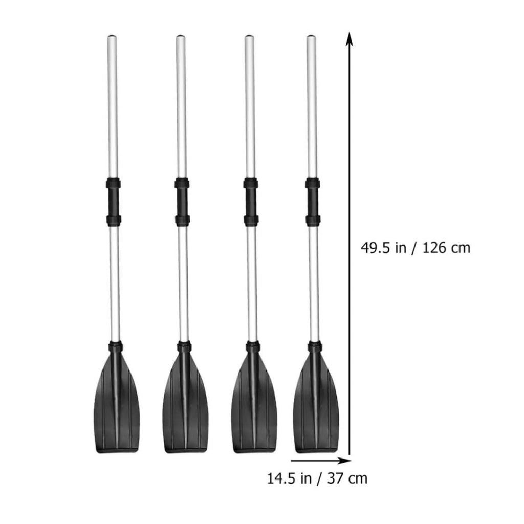 Boat Paddle Detachable Aluminum Alloy 2 Pairs J343448