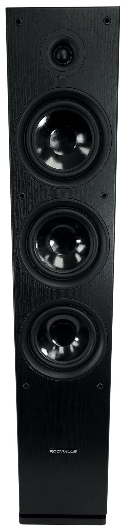 Black Home Audio Tower Speakers 2-Pack X8739