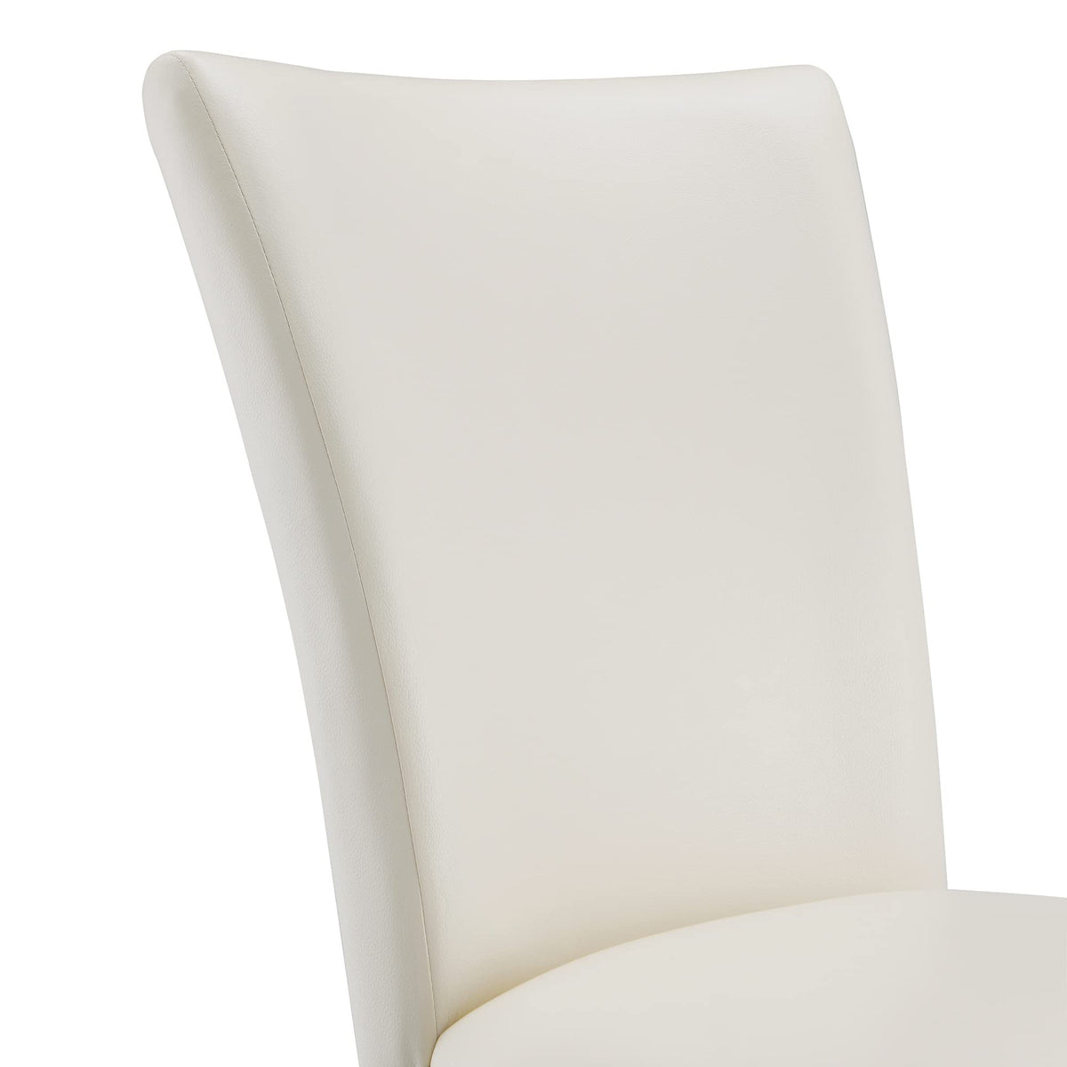 Faux Leather Upholstered Dining Chairs Set of 2 D96048