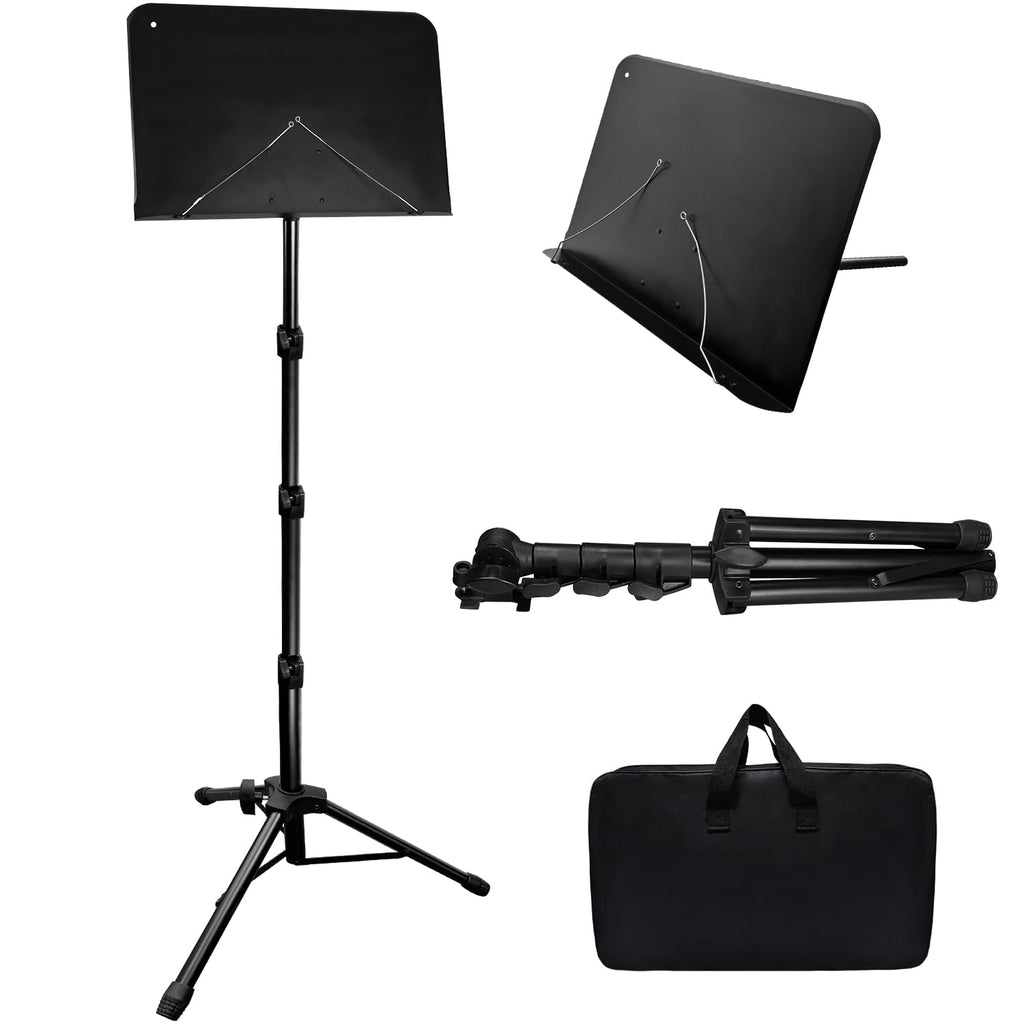 70IN Adjustable Sheet Music Stand with Carrying Bag I254