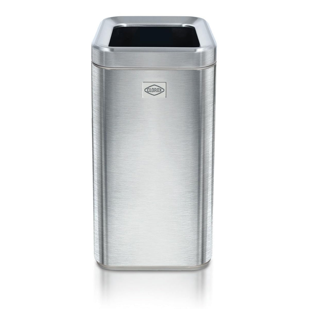 2.6 Gallon Stainless Steel Slim Trash Can with Removable Bucket O505