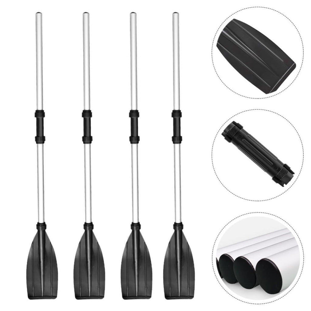 Boat Paddle Detachable Aluminum Alloy 2 Pairs J343448