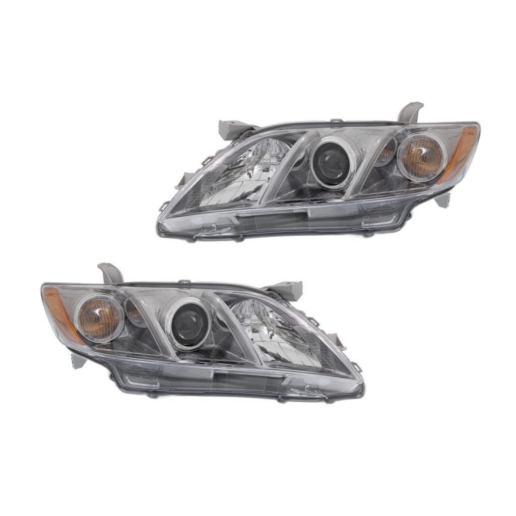 Toyota Camry 2007 2008 2009 Headlight Driver and Passenger Side Pair S934