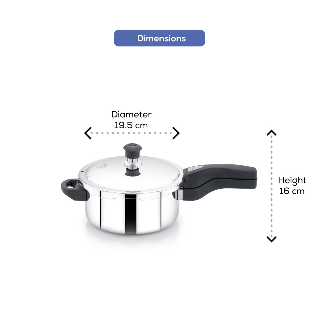 Triply Stainless Steel Pressure Cooker 3 Liter G5967