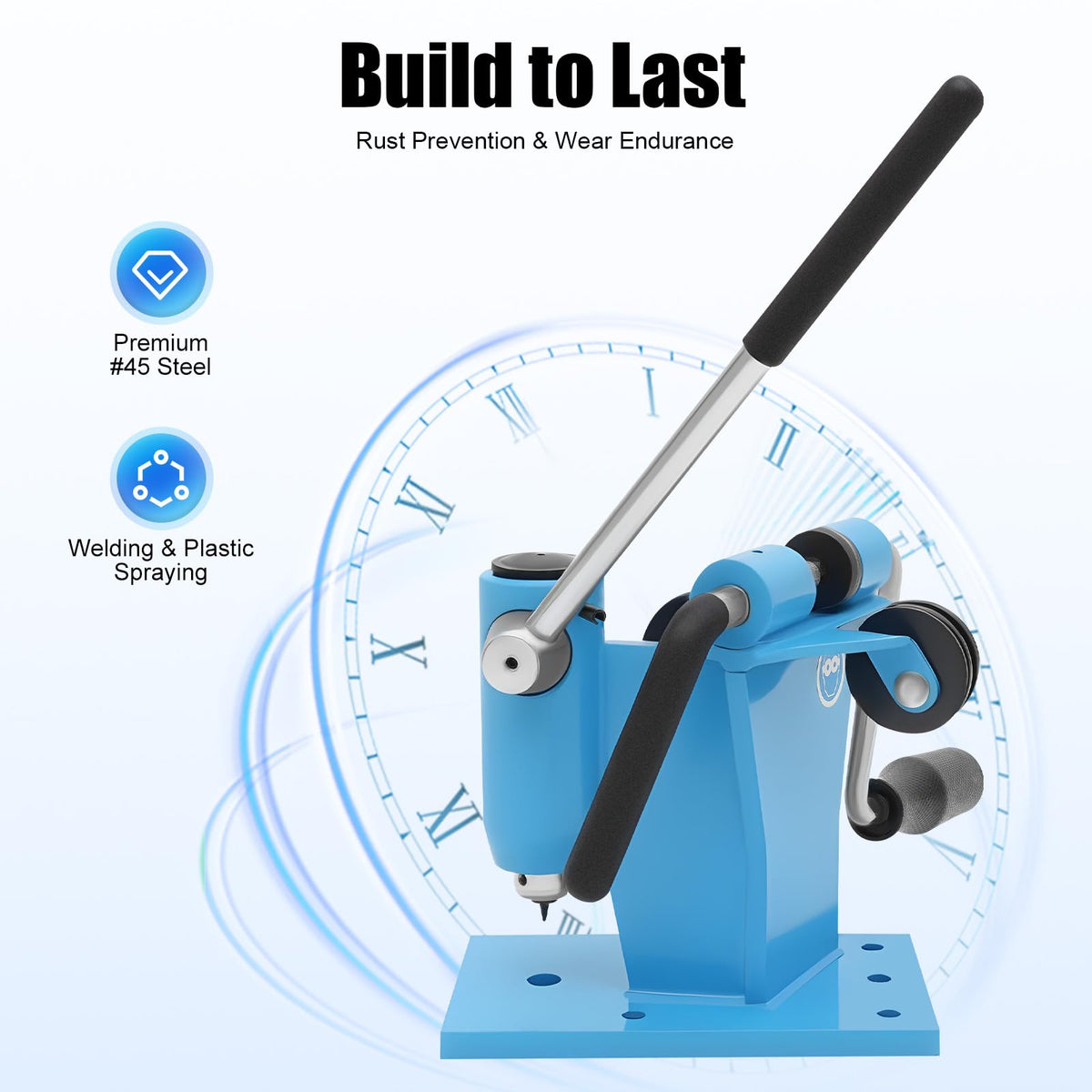 Heavy Duty 2 in 1 Chain Breaker & Riveter Tool with 3 Punches & 2 Connectors M803669