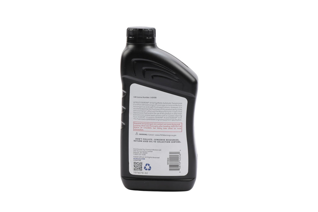 Full Synthetic Automatic Transmission Fluid - 1 qt P60951