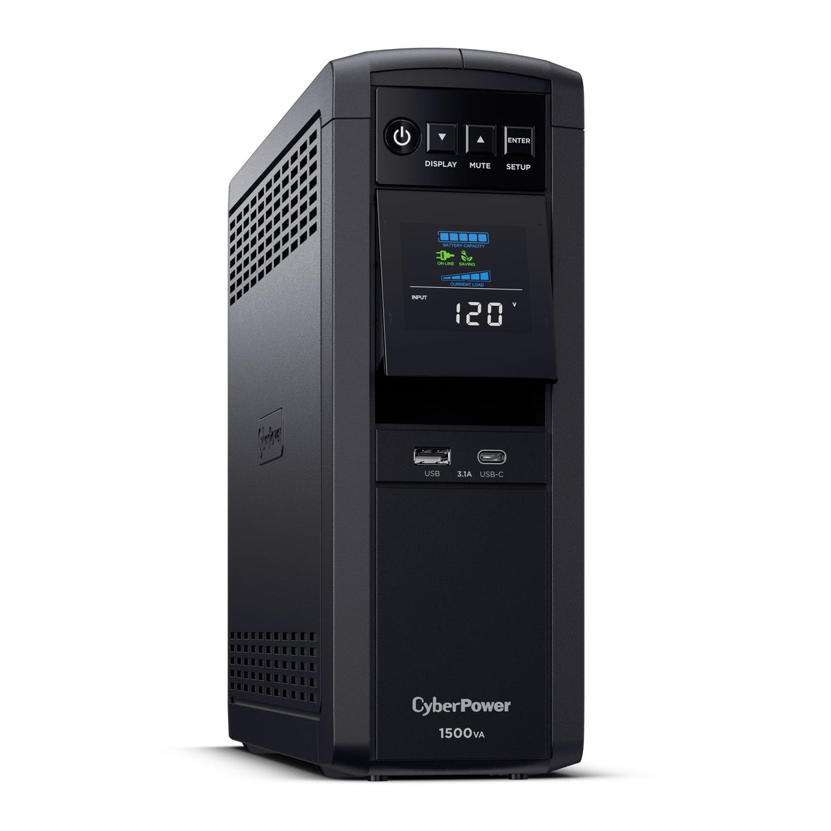 1500VA/1000W 12 Outlets Mini Tower UPS System D394
