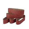 4 Inch x 36 Inch Sanding Belts, 5 Pack Aluminum Oxide P193