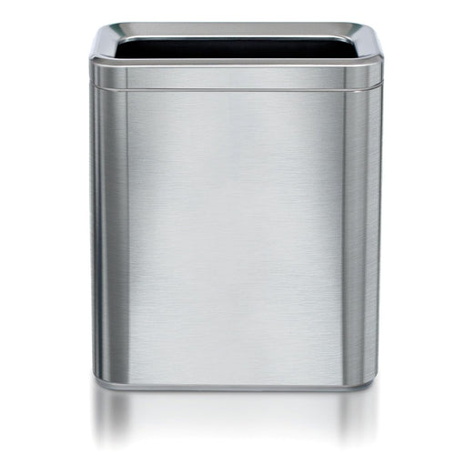 2.6 Gallon Stainless Steel Slim Trash Can with Removable Bucket O505