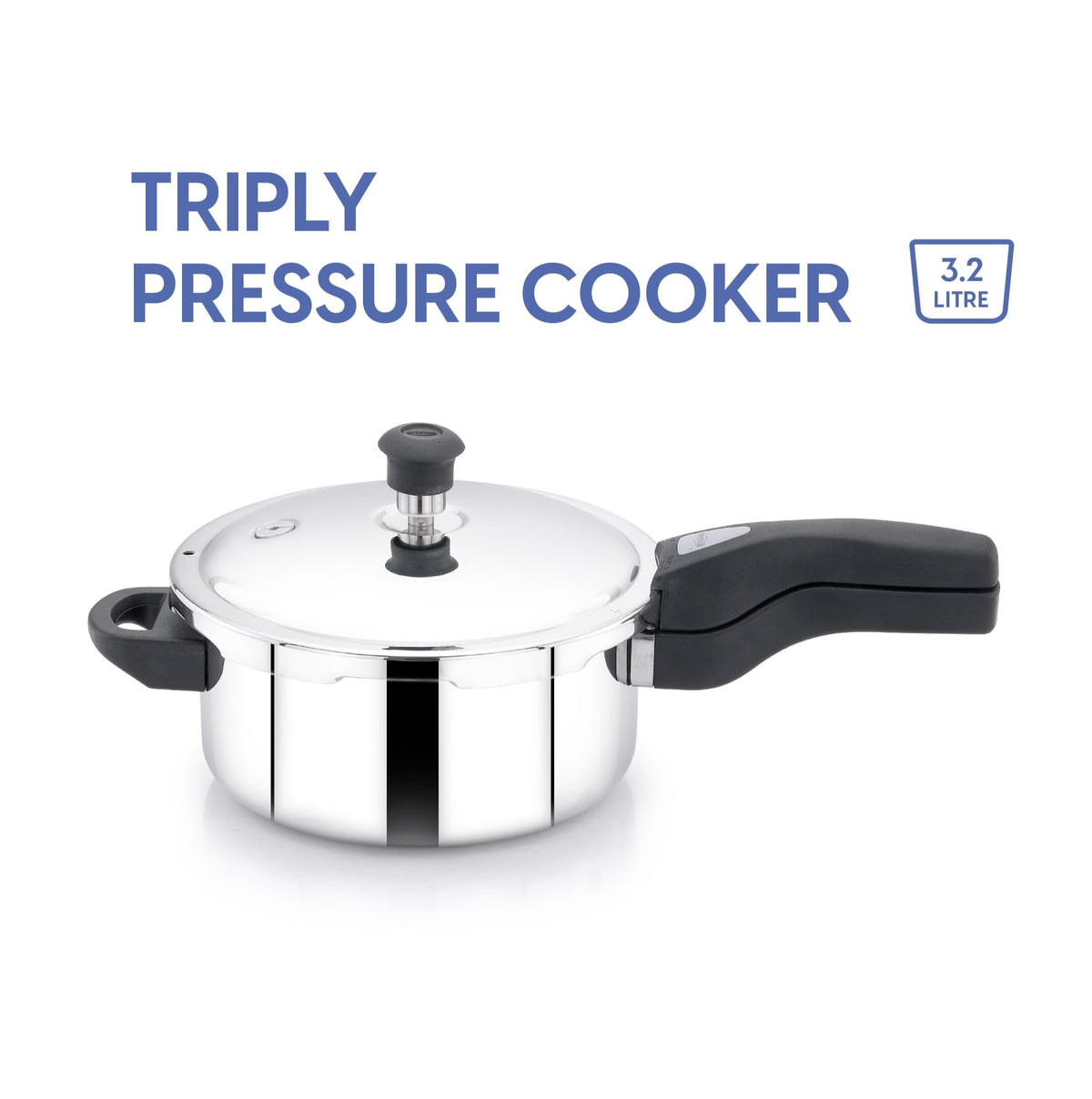 Triply Stainless Steel Pressure Cooker 3 Liter G5967