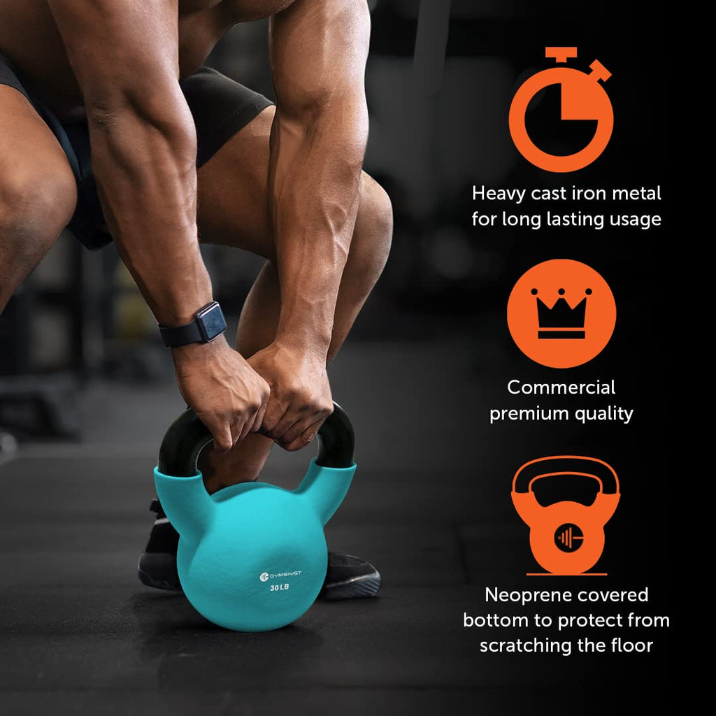 Iron Kettlebell with Neoprene Coating Q55428