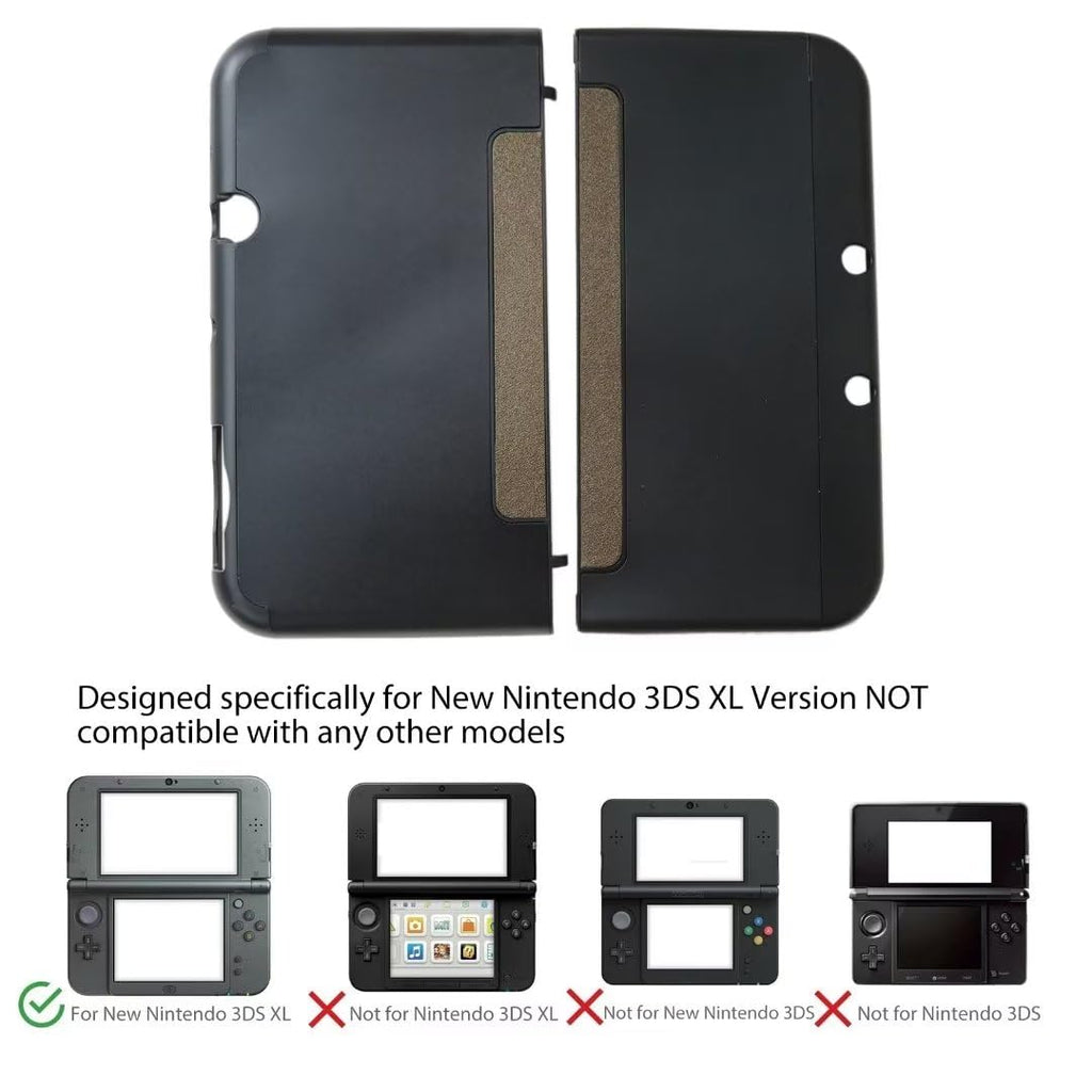 Hard Shell Case for Nintendo 3DS LL XL - Black E30996