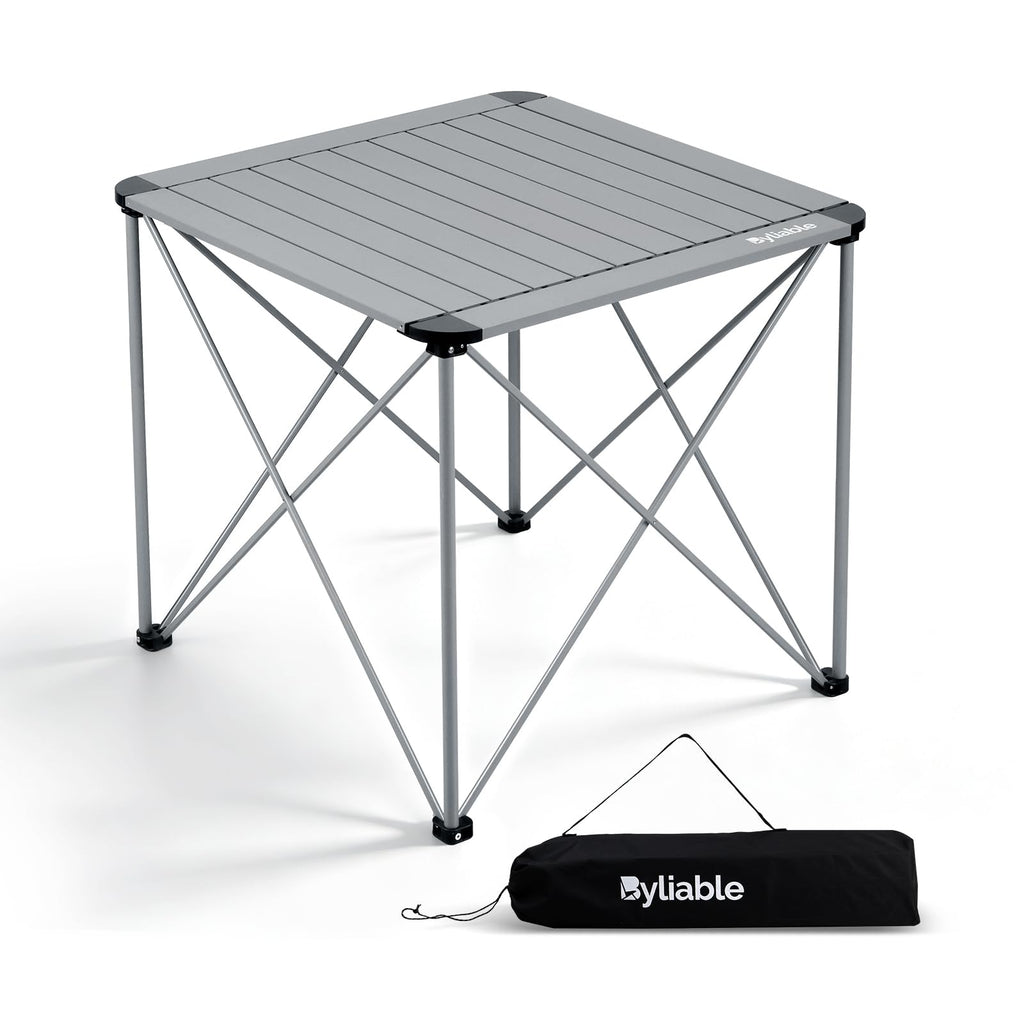 Camping Square Folding Aluminum Table W2602