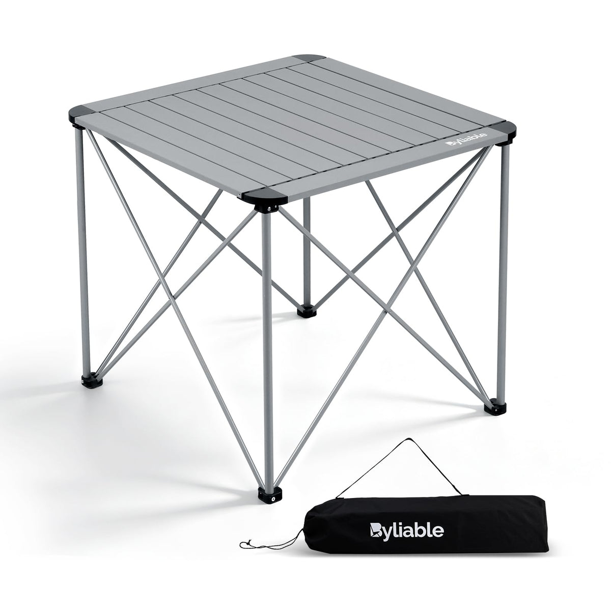 Camping Square Folding Aluminum Table W2602