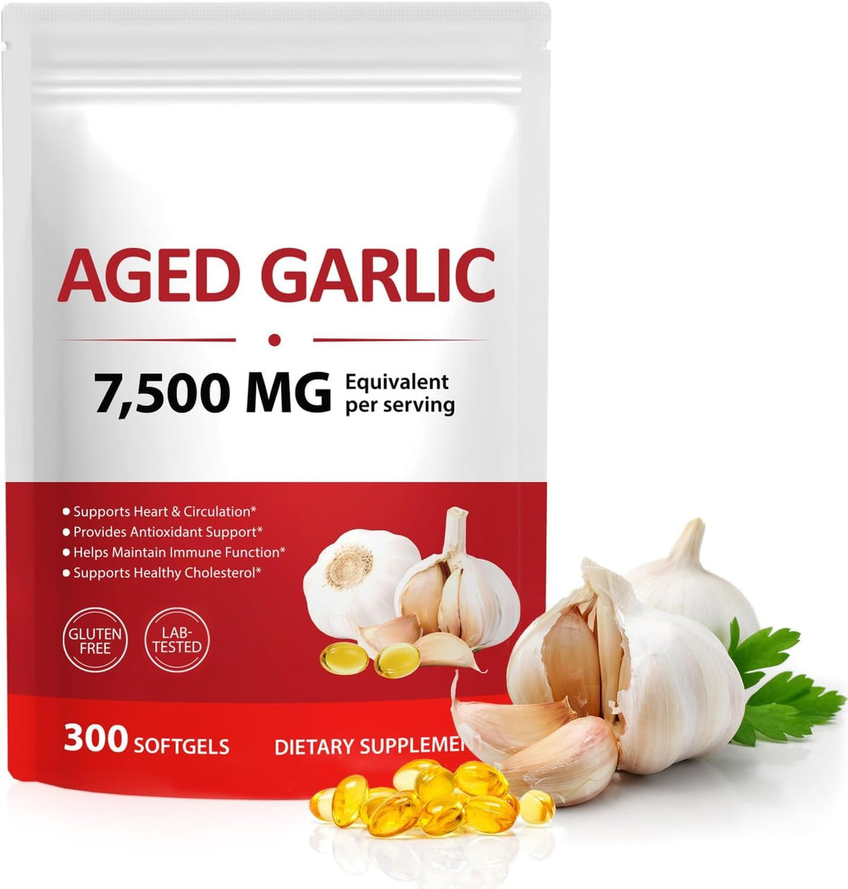 Aged Garlic Extract Capsules 7,500mg K4194