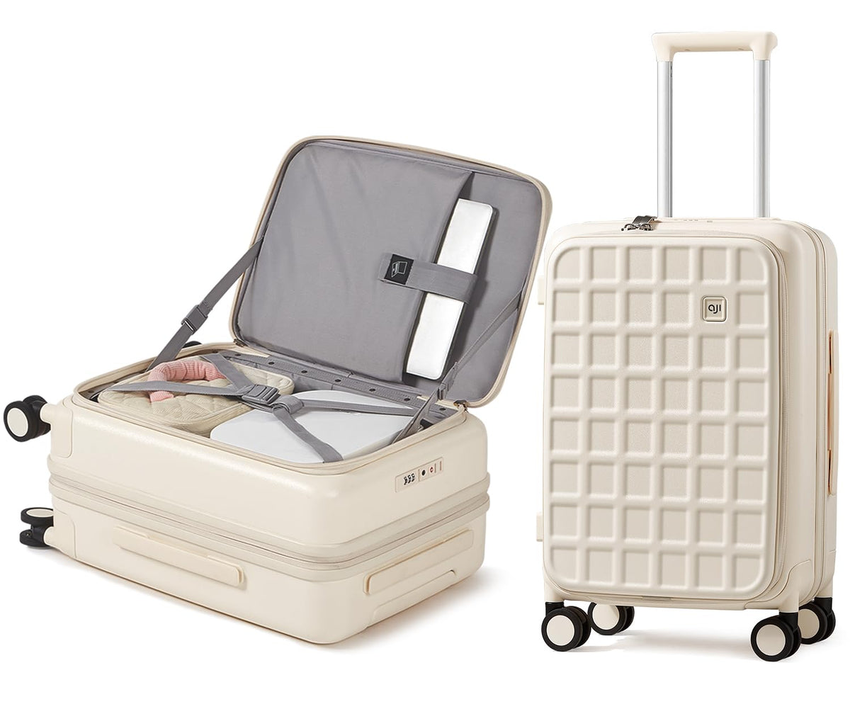 20 Inch Lightweight Hardside Carry On Luggage with Spinner Wheels K874