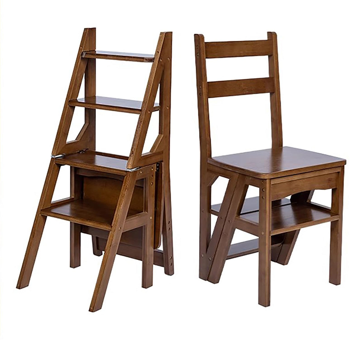 Solid Wood Folding Ladder Chair B10283