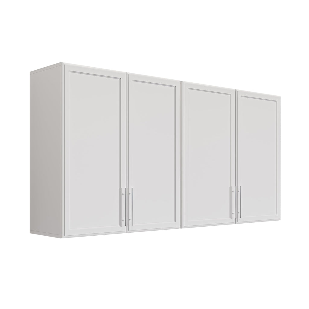 White Wall Cabinet with Adjustable Shelf Q4532