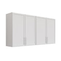 White Wall Cabinet with Adjustable Shelf Q4532