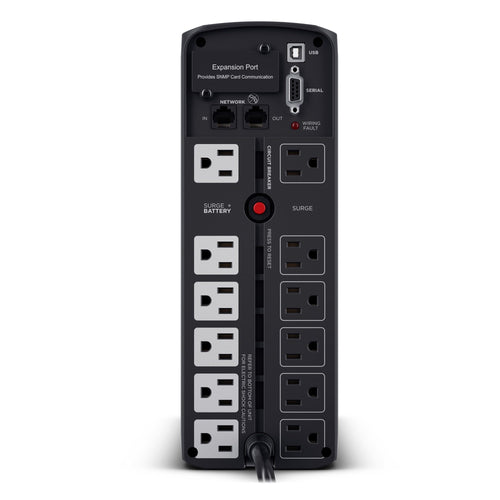 1500VA/1000W 12 Outlets Mini Tower UPS System D394