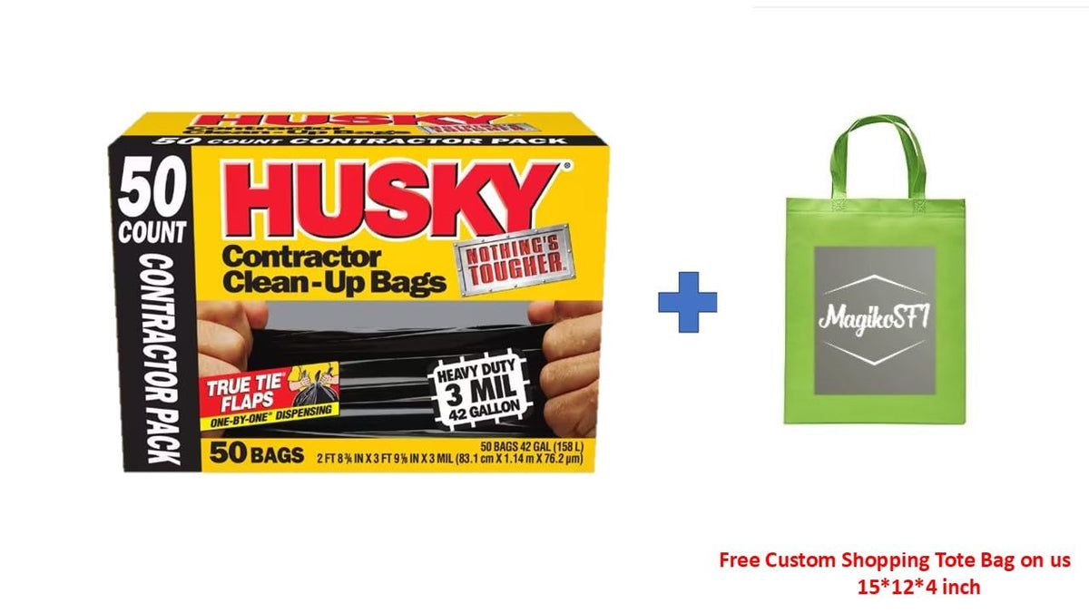42-Gallon Contractor Clean-Up Trash Bags 50 Count Y20023