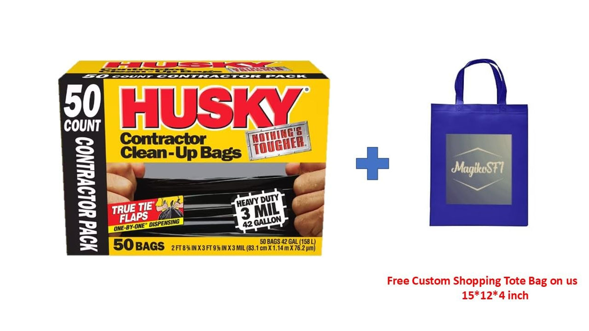 42-Gallon Contractor Clean-Up Trash Bags 50 Count Y20023