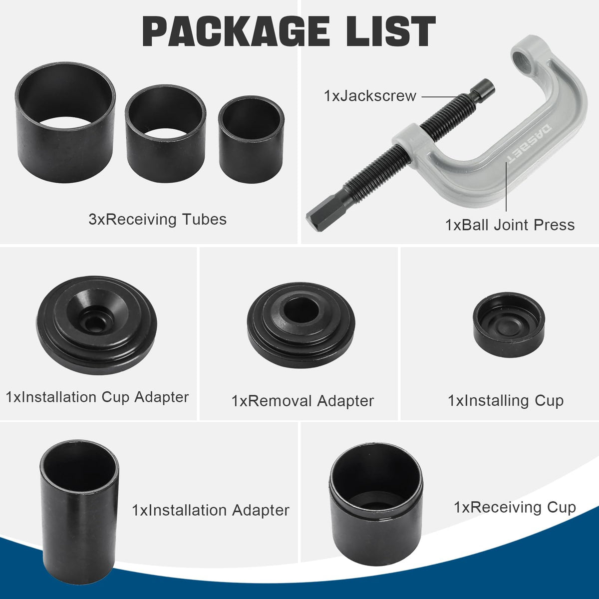 Ball Joint Press & U Joint Removal Kit Y139