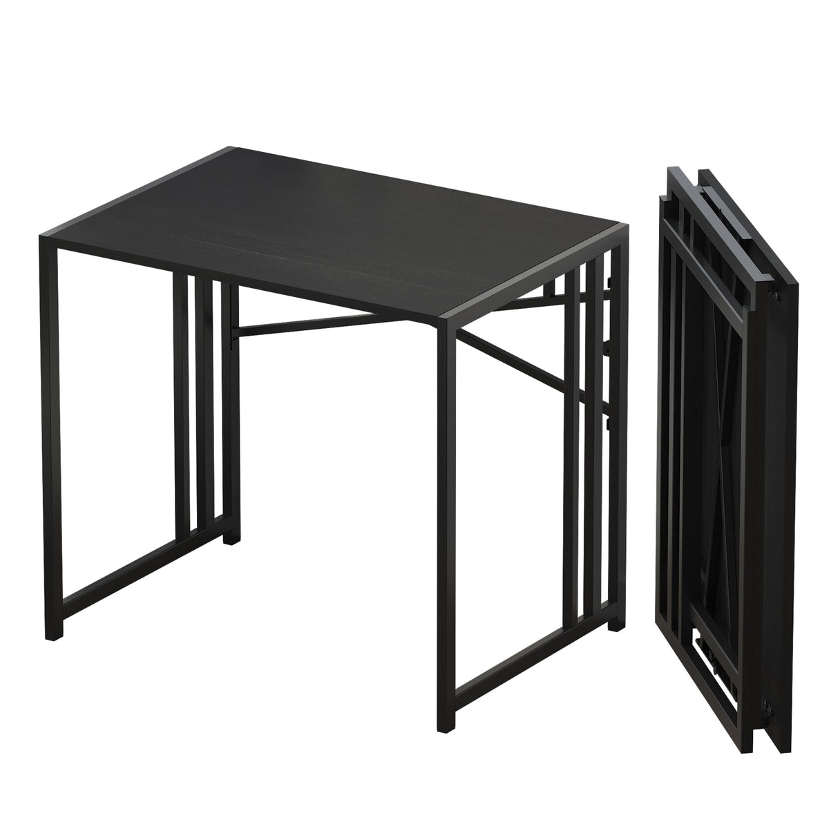 Folding Computer Desk 32 inch Black R3847