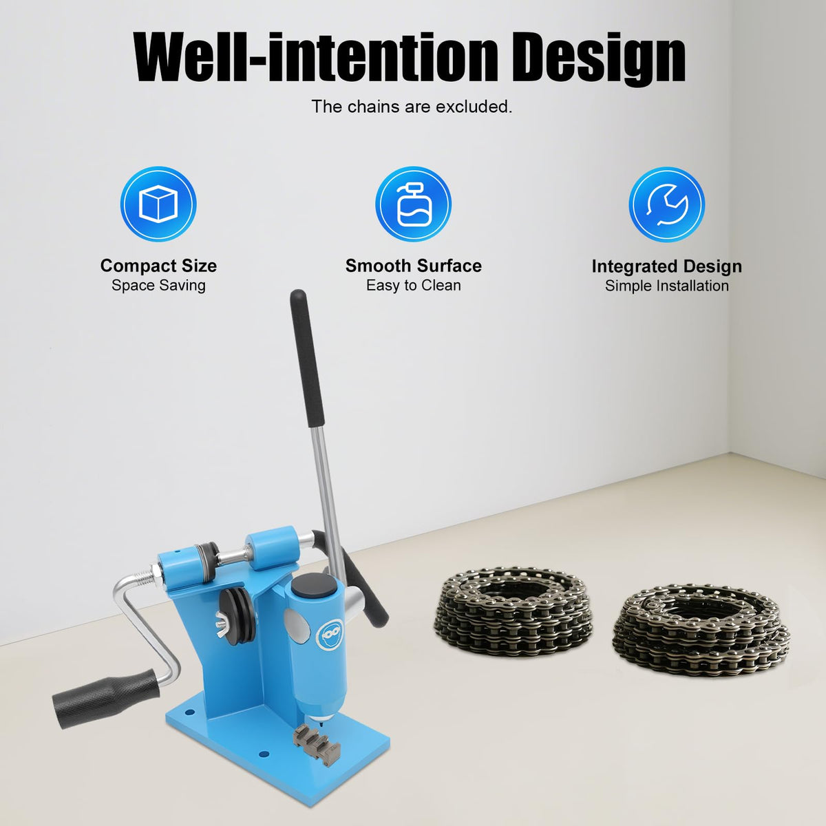 Heavy Duty 2 in 1 Chain Breaker & Riveter Tool with 3 Punches & 2 Connectors M803669