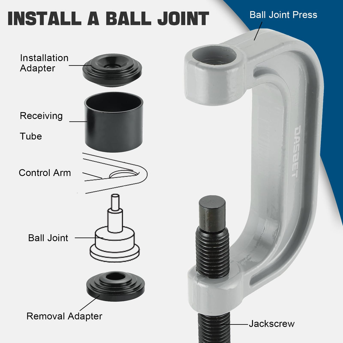 Ball Joint Press & U Joint Removal Kit Y139