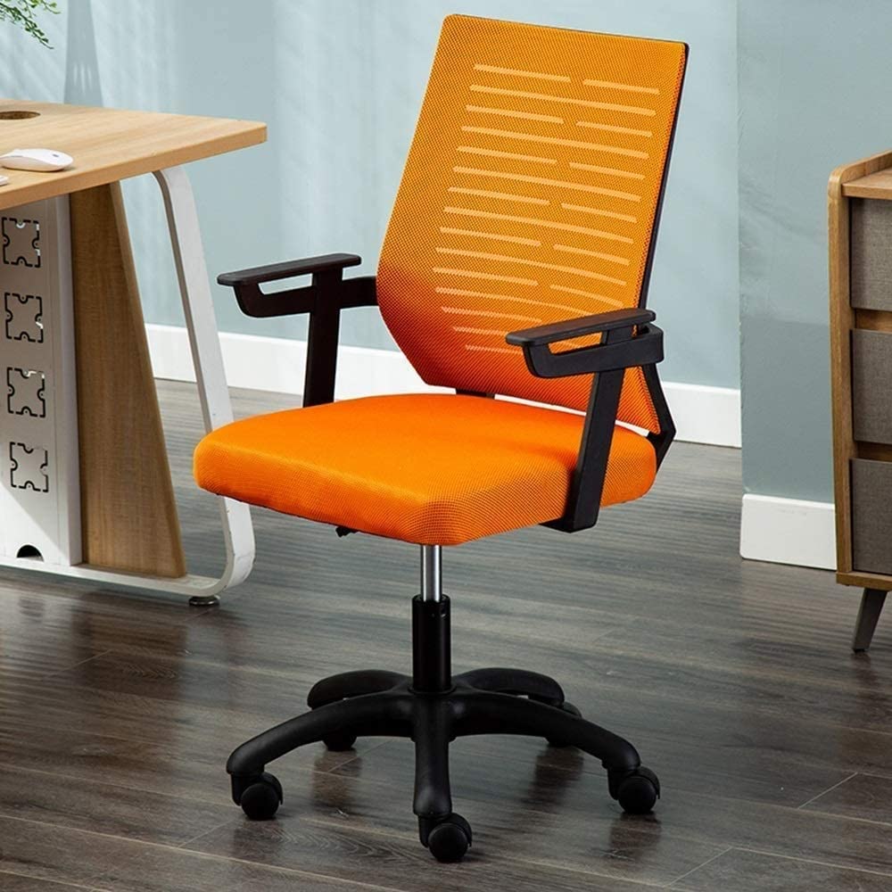 Orange Mesh Ergonomic Office Chair F1153