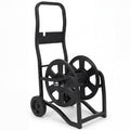 Heavy Duty Metal Garden Hose Reel Cart with Wheels, Holds 200FT Hose L13742