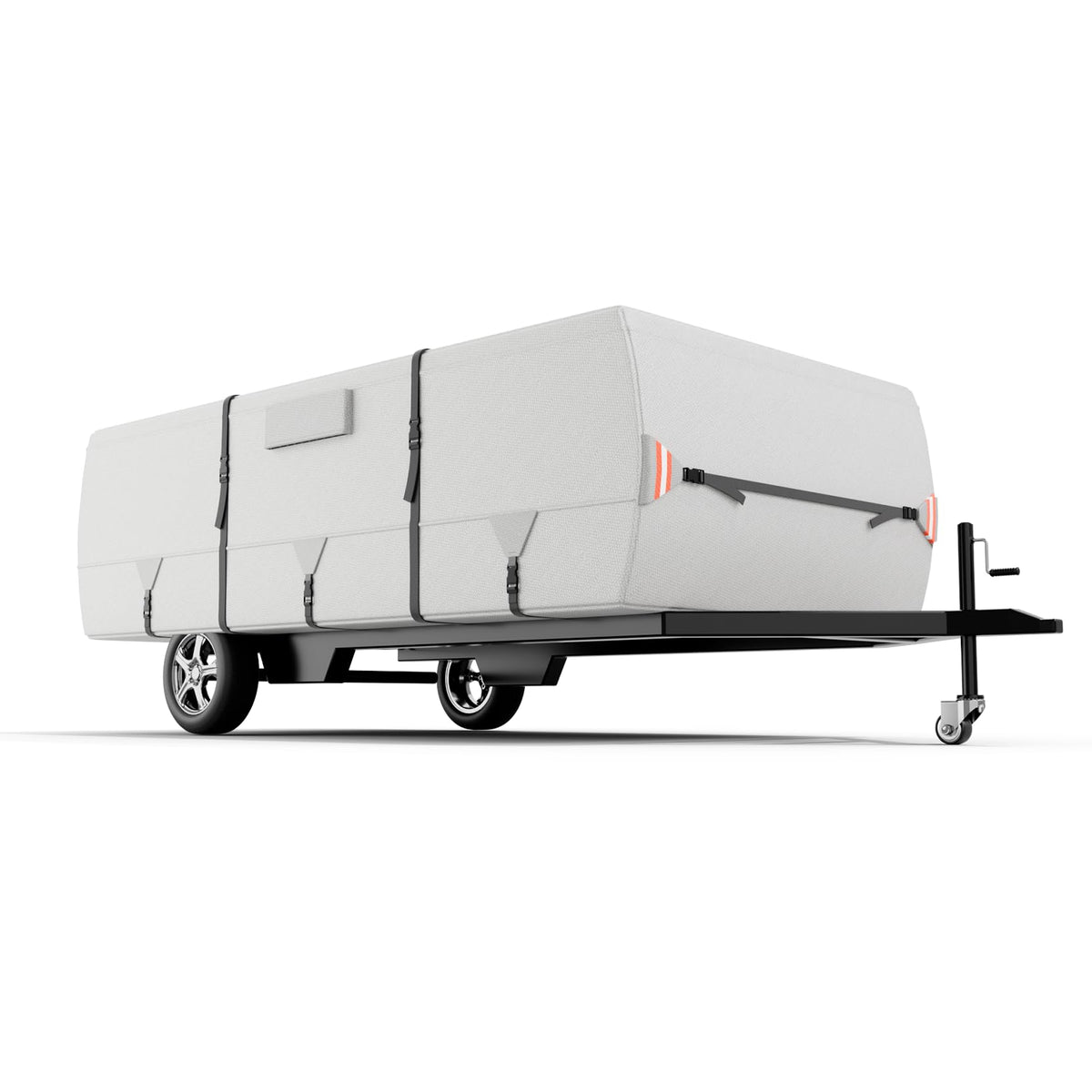 900D Oxford Waterproof Pop Up Camper Tent Trailer Cover, 14-16ft Q562