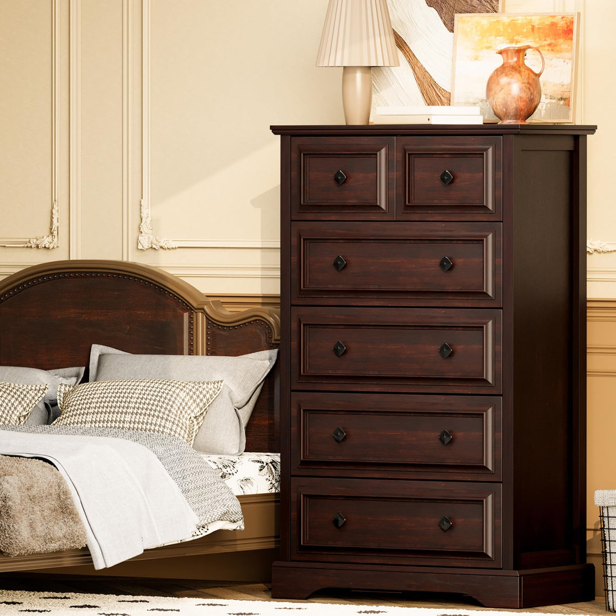 6 Drawer Cherry Dresser A1650