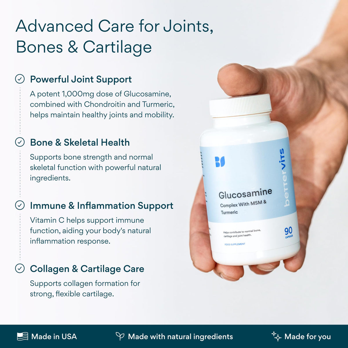Glucosamine Chondroitin MSM Joint Complex 90 Ct S315707