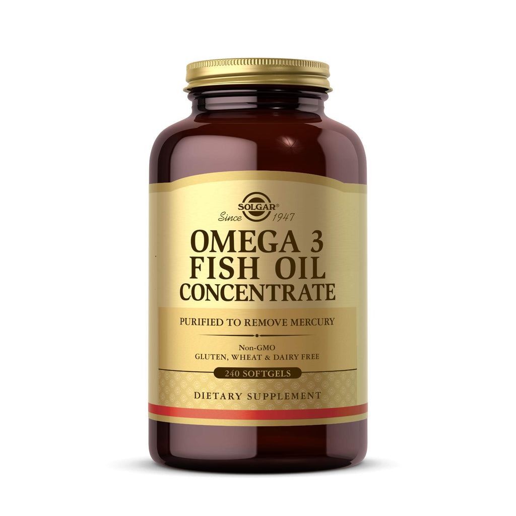 Omega-3 Fish Oil Concentrate 240 Softgels E97317