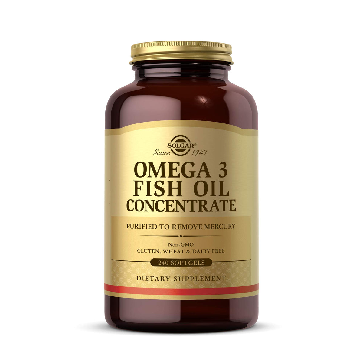 Omega-3 Fish Oil Concentrate 240 Softgels E97317