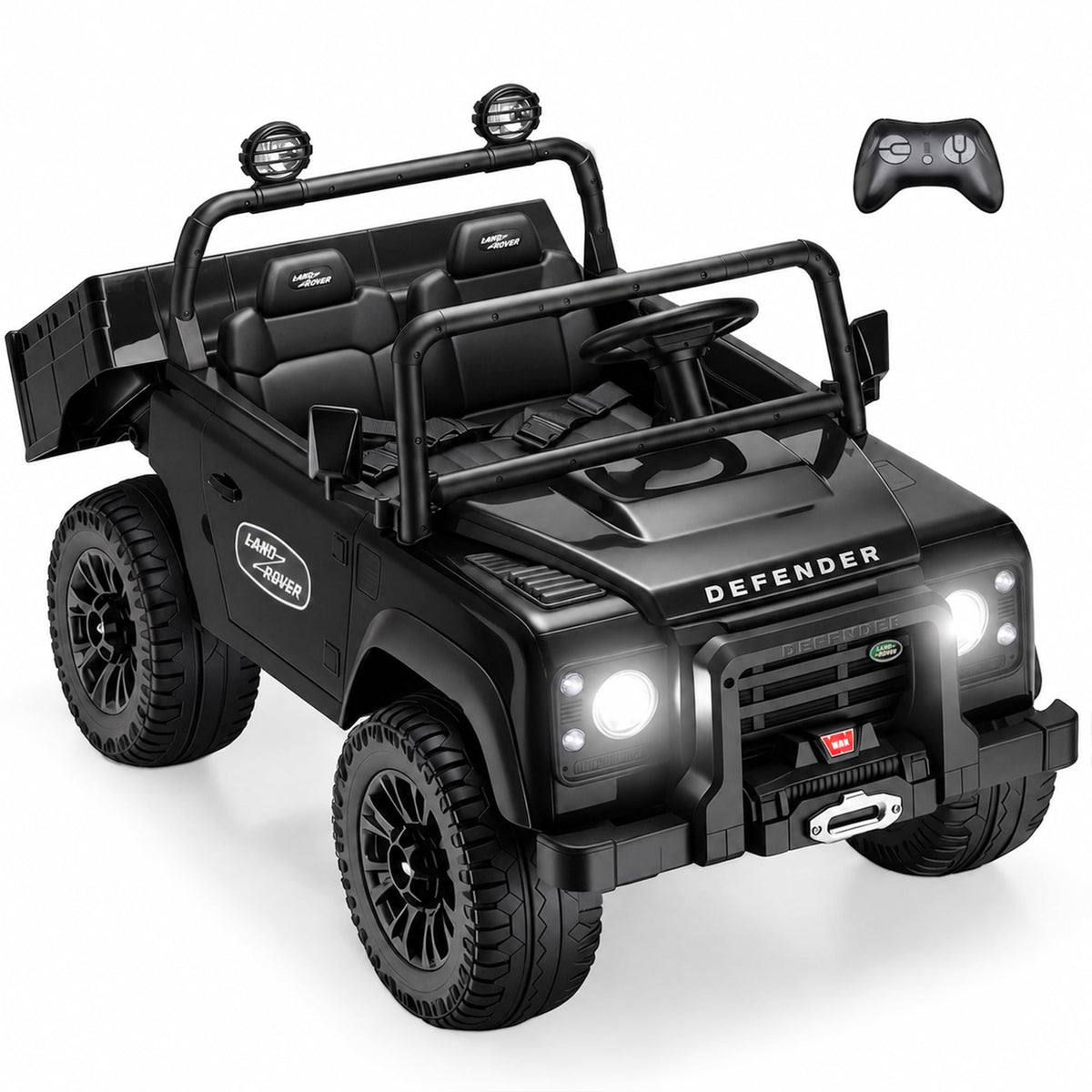 Black 24V Ride On Dump Truck O192