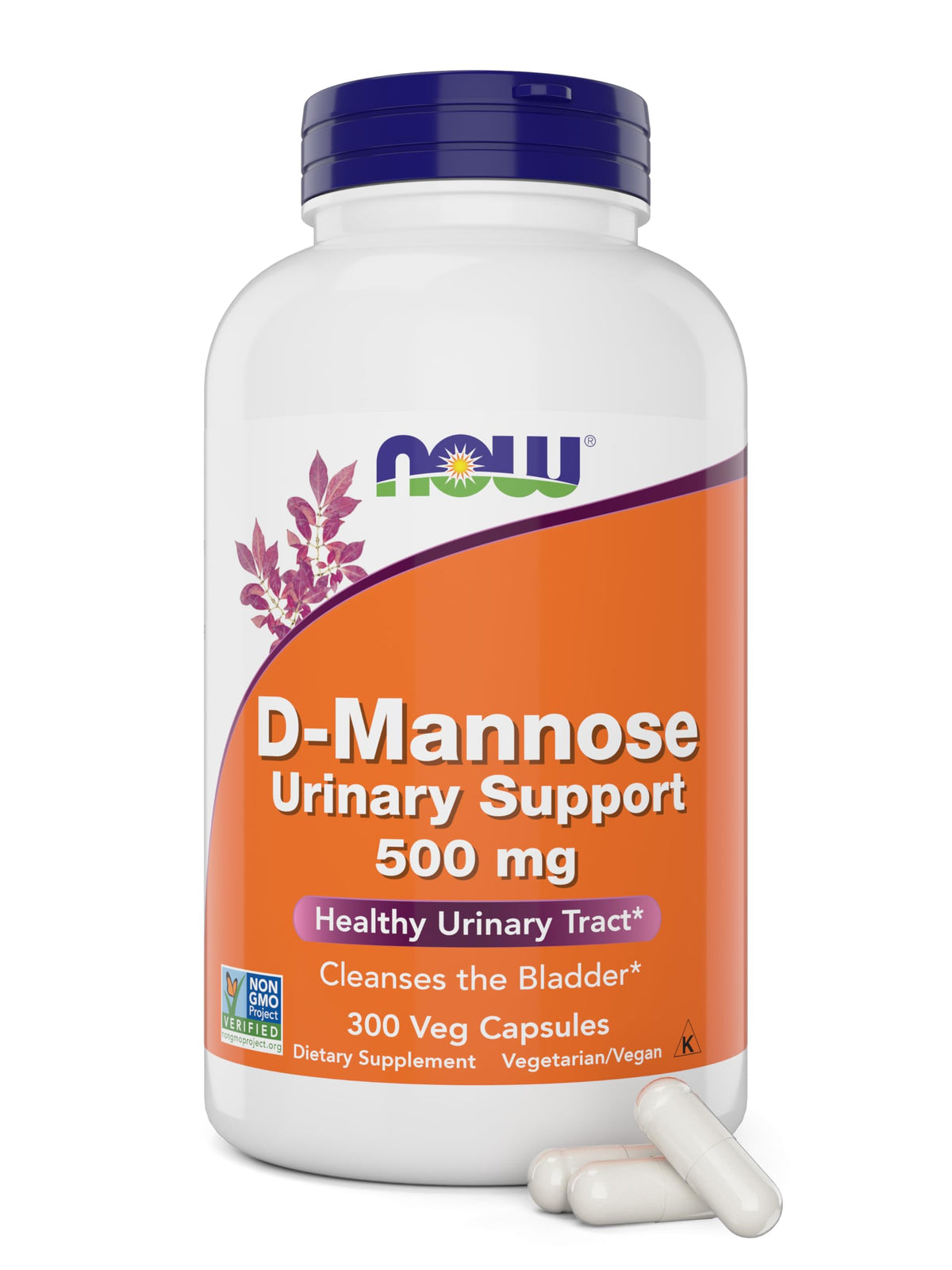D-Mannose 500 mg 300 Capsules Vegan Supplement V376999