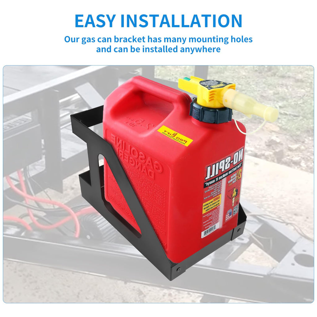 5 Gallon Gas Can Holder with Anti-Theft Lock C8042