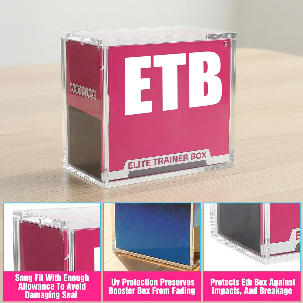 Acrylic Protector Case 8"L x 4"W x 7"H 2pcs T62958