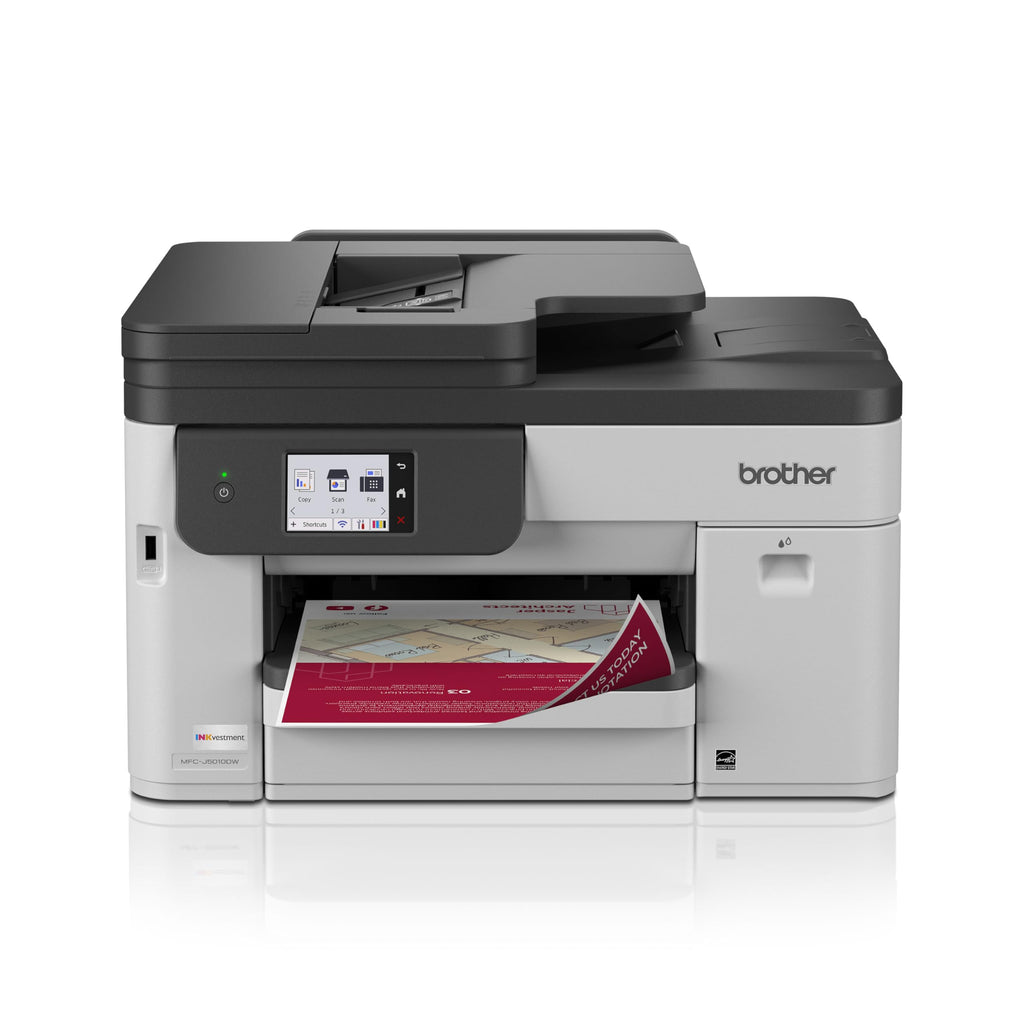 Wireless Color Inkjet All-in-One Printer with 2-Sided Copy & Scan V969