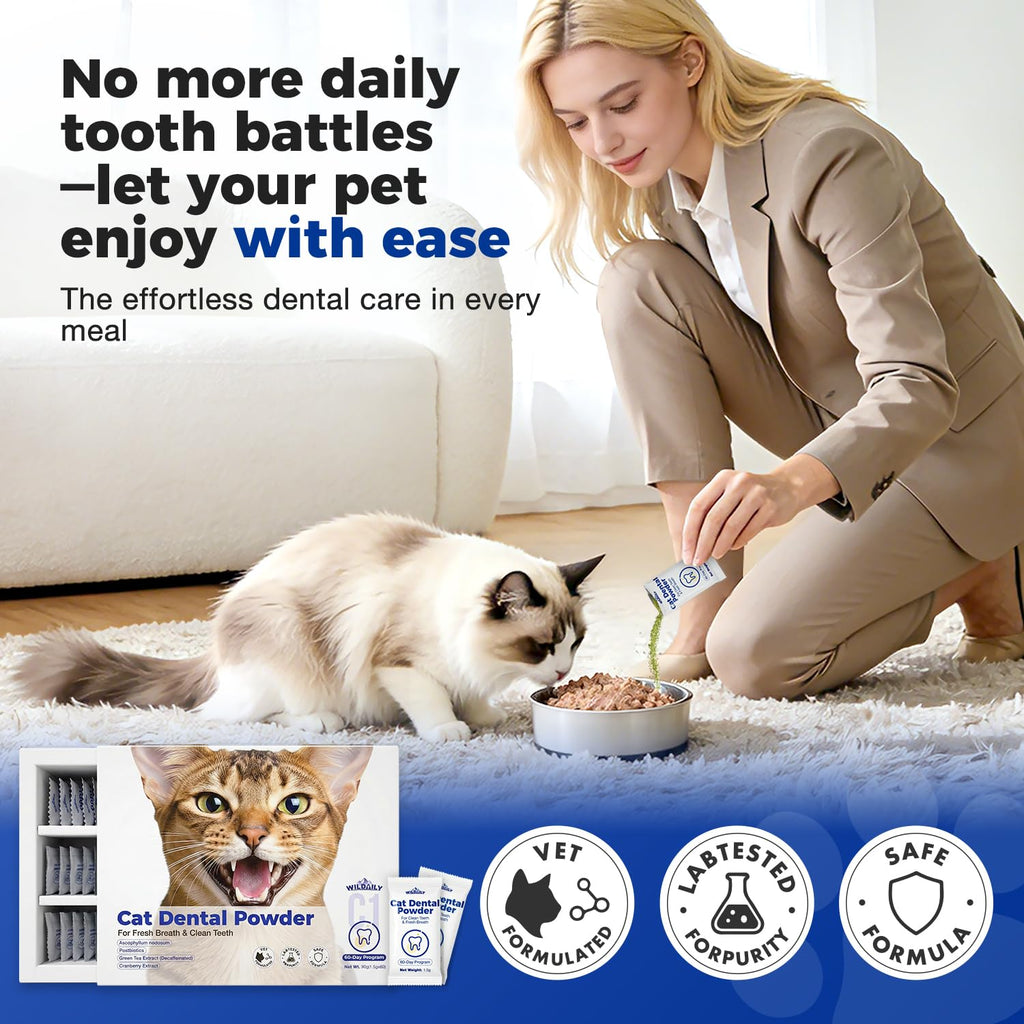 Cat Dental Powder 60 Pcs I6662