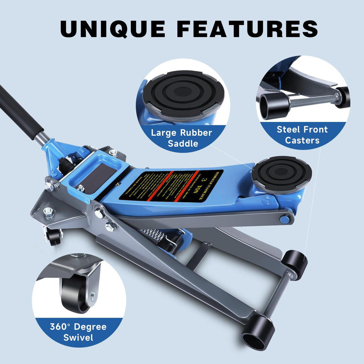 3 Ton Hydraulic Floor Jack X34923