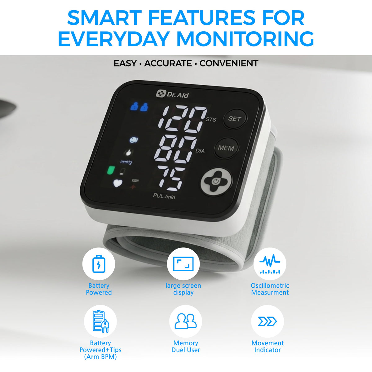 Wrist Blood Pressure Monitor R356