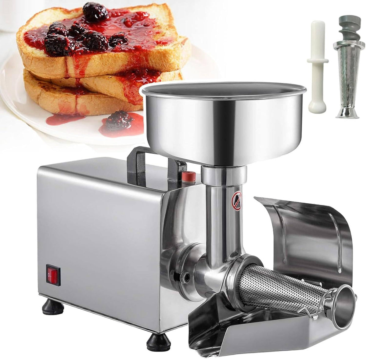 450W Stainless Steel Electric Tomato Strainer C6619