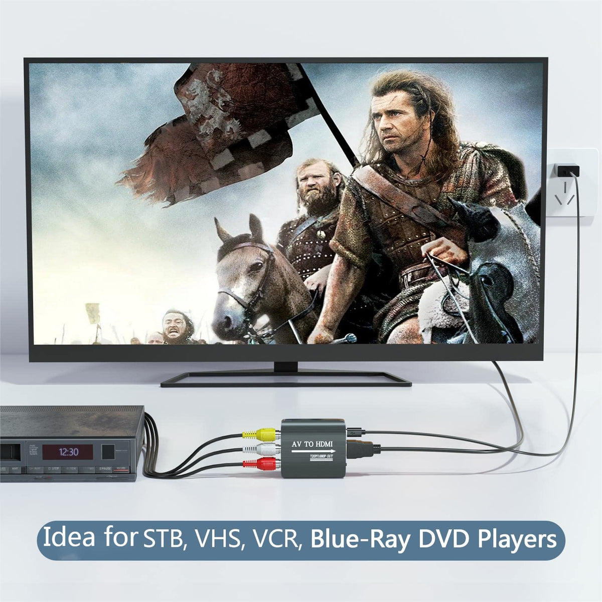 AV to HDMI Converter with HDMI Cable K34115