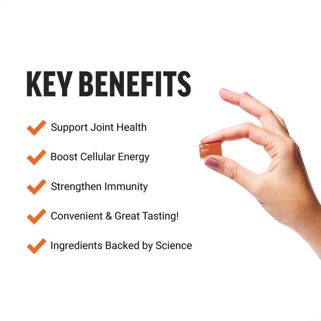 Beet Soft Chews and Turmeric Joint Support Supplement V6108